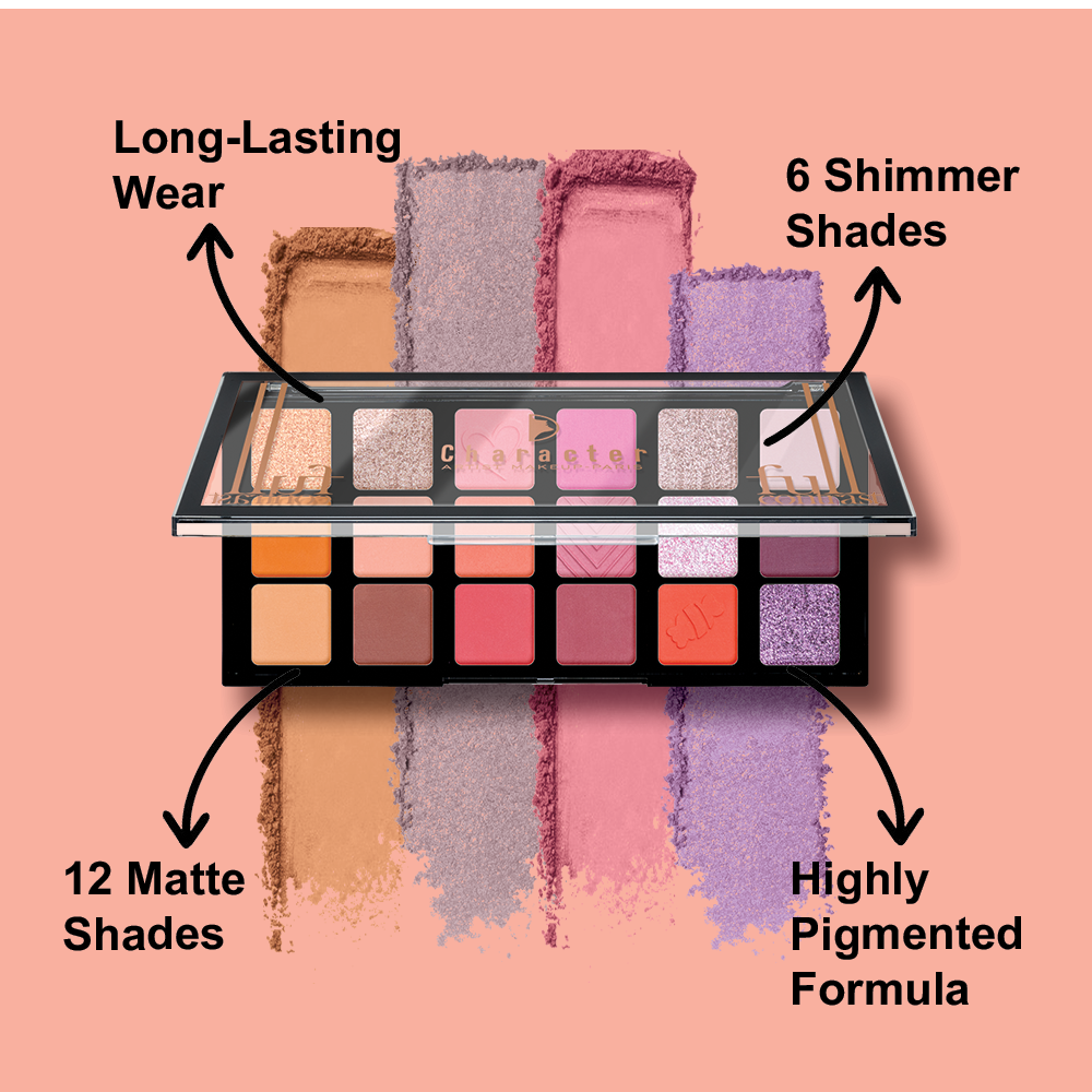 Character 18 Color Eyeshadow Palette